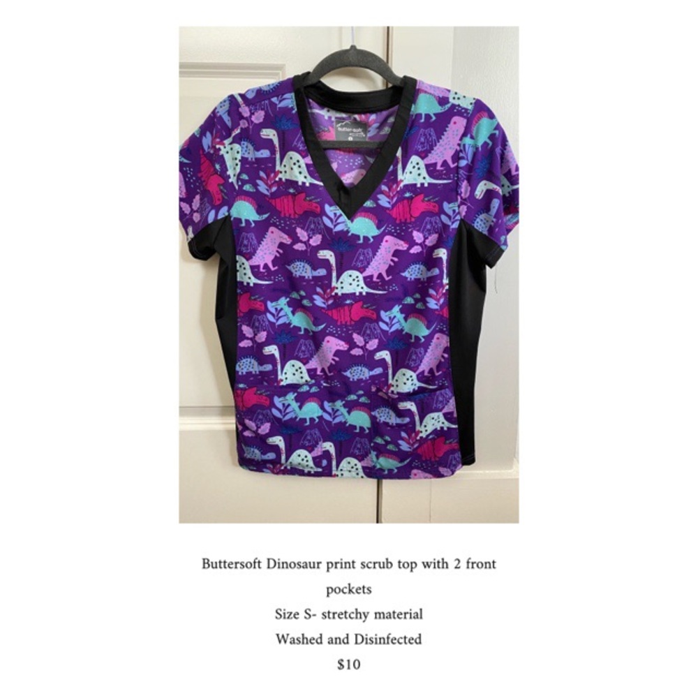 Buttersoft scrub top